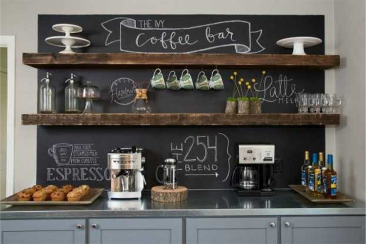 How to set you your very own coffee station at home.