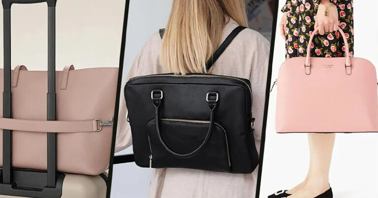 10 stylish laptop bags women actually want to carry