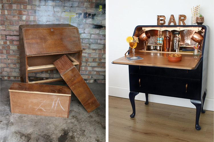 Write guides on upcycling furniture.