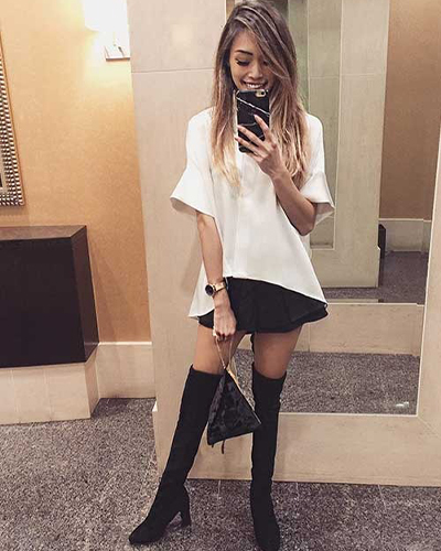 17 Awesome Knee High Boot Outfit Ideas