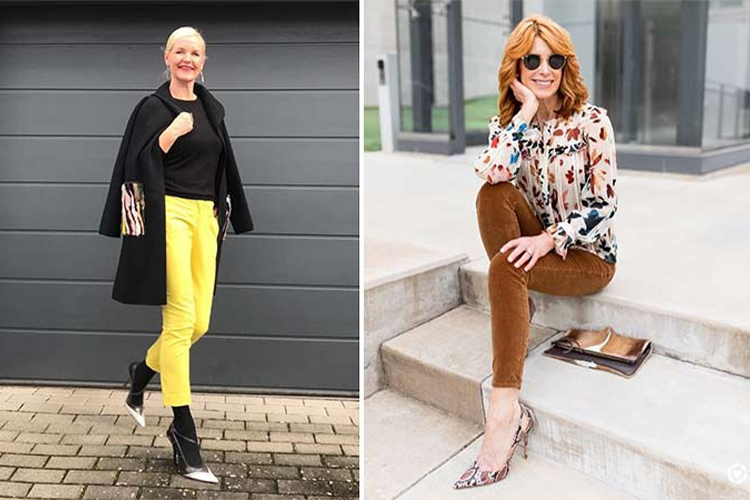 Fashion for women over 50 - outfit ideas and wardrobe tips