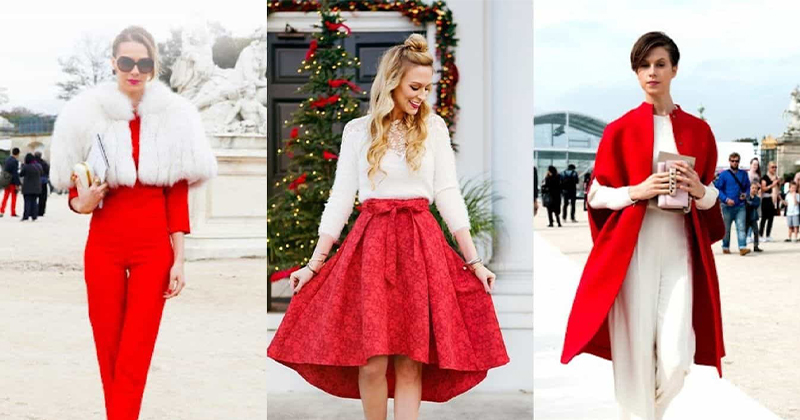 Colors that go well with red clothes - 11 outfit combinations