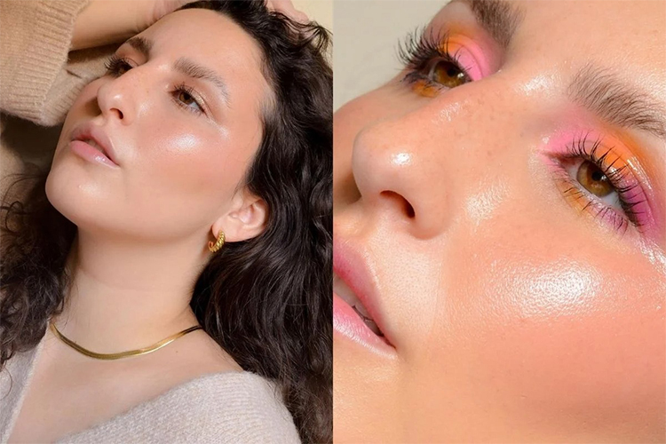 The Art of Creating a Glossy and Glass-Like Makeup Look